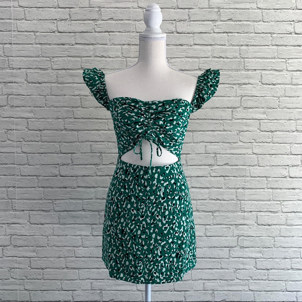 Leopard print dress
